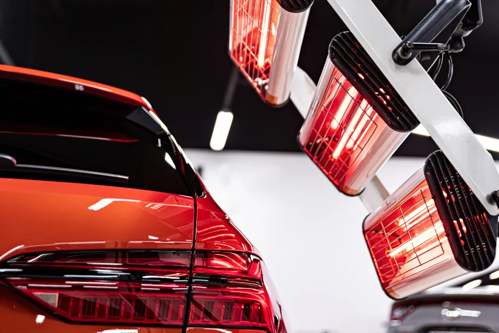 적외선 히터를 활용한 코팅 및 페인트의 과열 및 불충분한 건조 방지