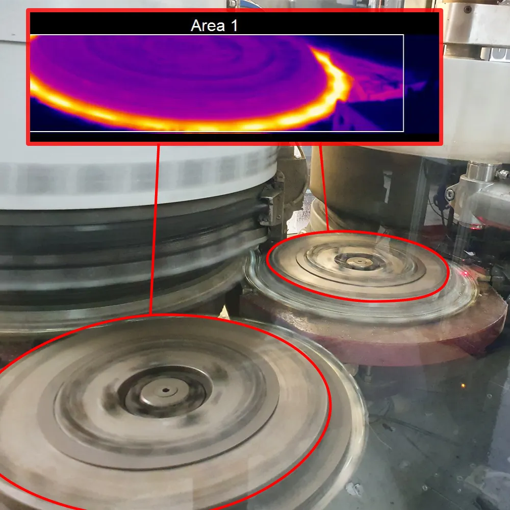 모션 블러는 고속 공정에서의 정확한 적외선 온도 측정을 방해