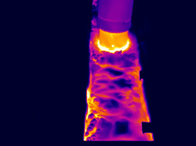 Optris 적외선 카메라를 활용한 플럭스 피더 공정 제어
