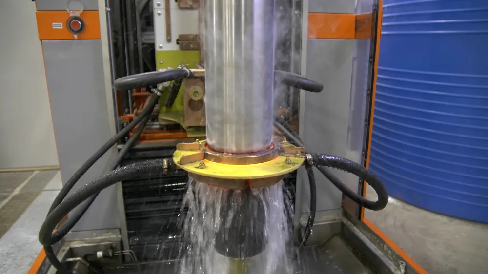 유도가열 경화 공정에서의 정밀한 적외선 온도 피드백