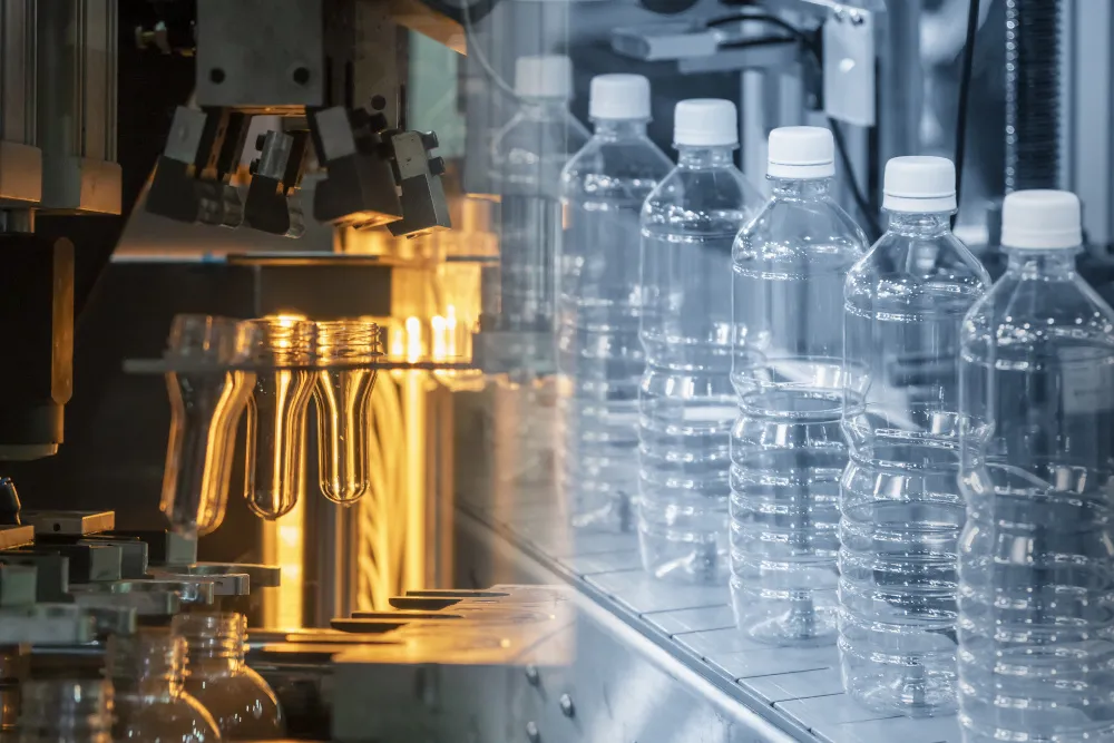 고속 성형 장비에 적외선 센서 통합